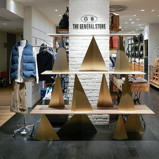 In-store Display for THE GENERAL STORE